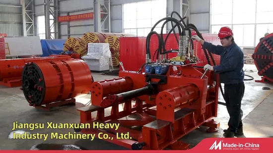 Trenchless Npd800mm Mixer Pipe Jacking Machine for Cobblestone Sand