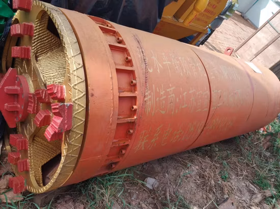 Trenchless Npd800mm Mixer Pipe Jacking Machine for Cobblestone Sand